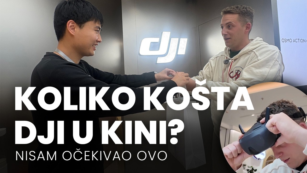 DJI u Kini | Cene će vas &Scaron;OKIRATI!