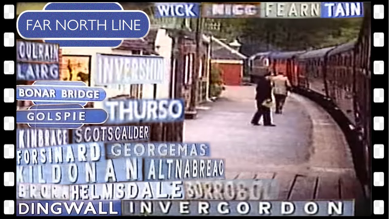 FAR NORTH LINE Highlands train ride to Wick & Thurso 1964