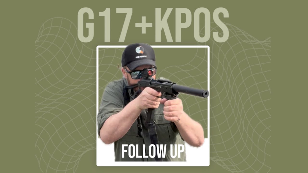 Glock 17 with Wish Solvent Trap Suppressor follow up