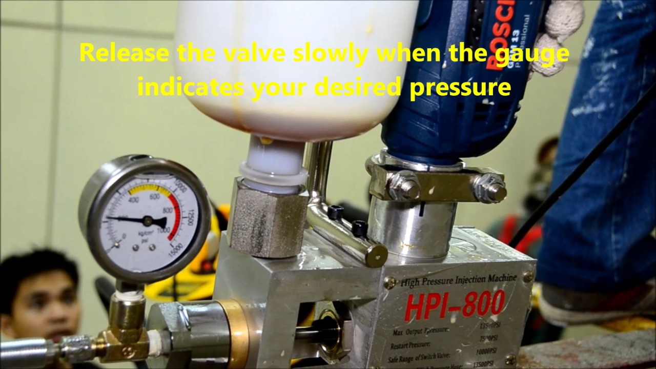 Epoxy Injection Machime for Structural Crack Repair HPI-800