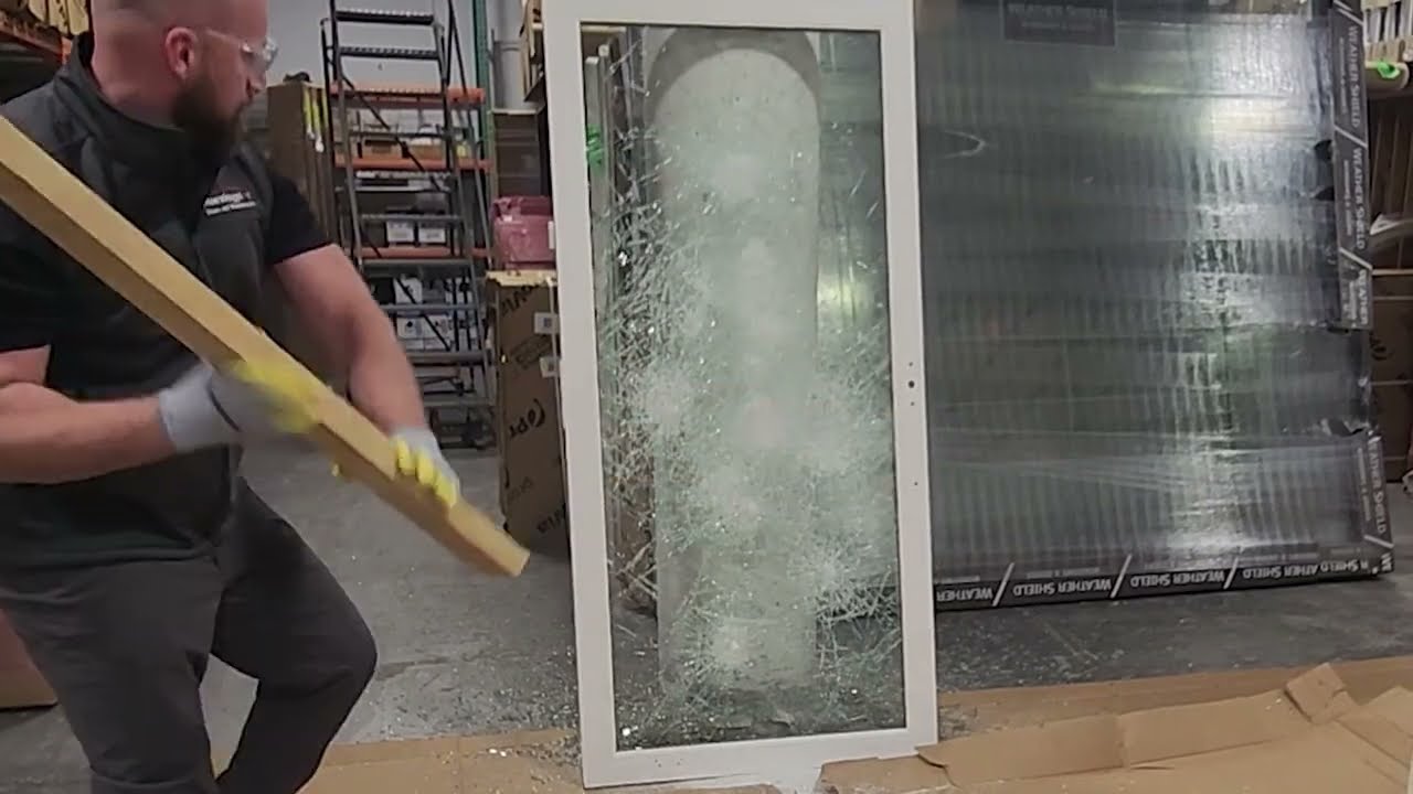 Laminated Glass Test for Windows and Doors #laminatedglass #glasstest #morningstardoorsandwindows
