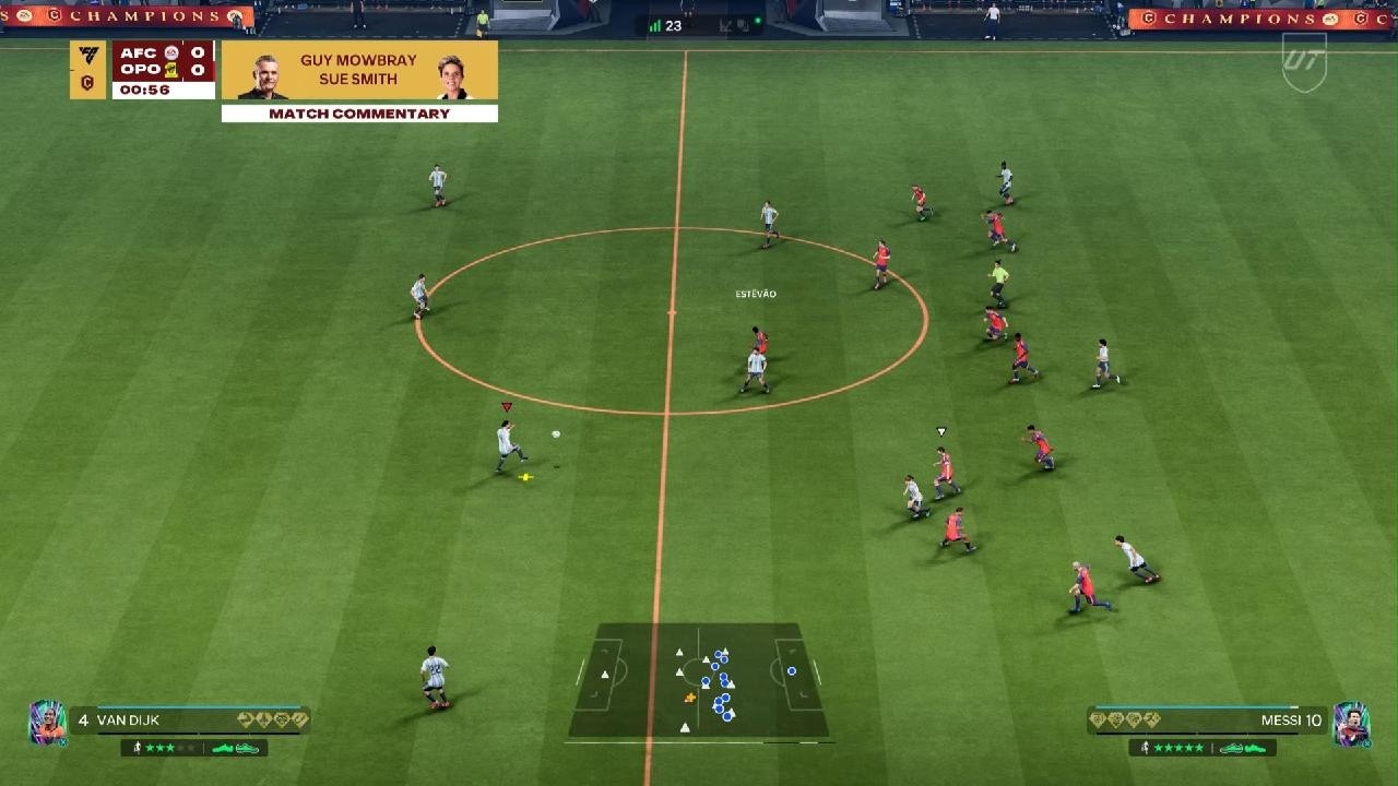 How to play well during constant offside trap in FC26 #UTChamps #UT26 #FC26 #Messi