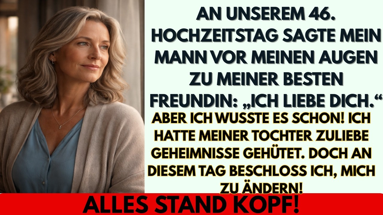 Mein Mann sagte zu meiner Freundin „Ich liebe dich, du hättest du selbst sein sollen.“