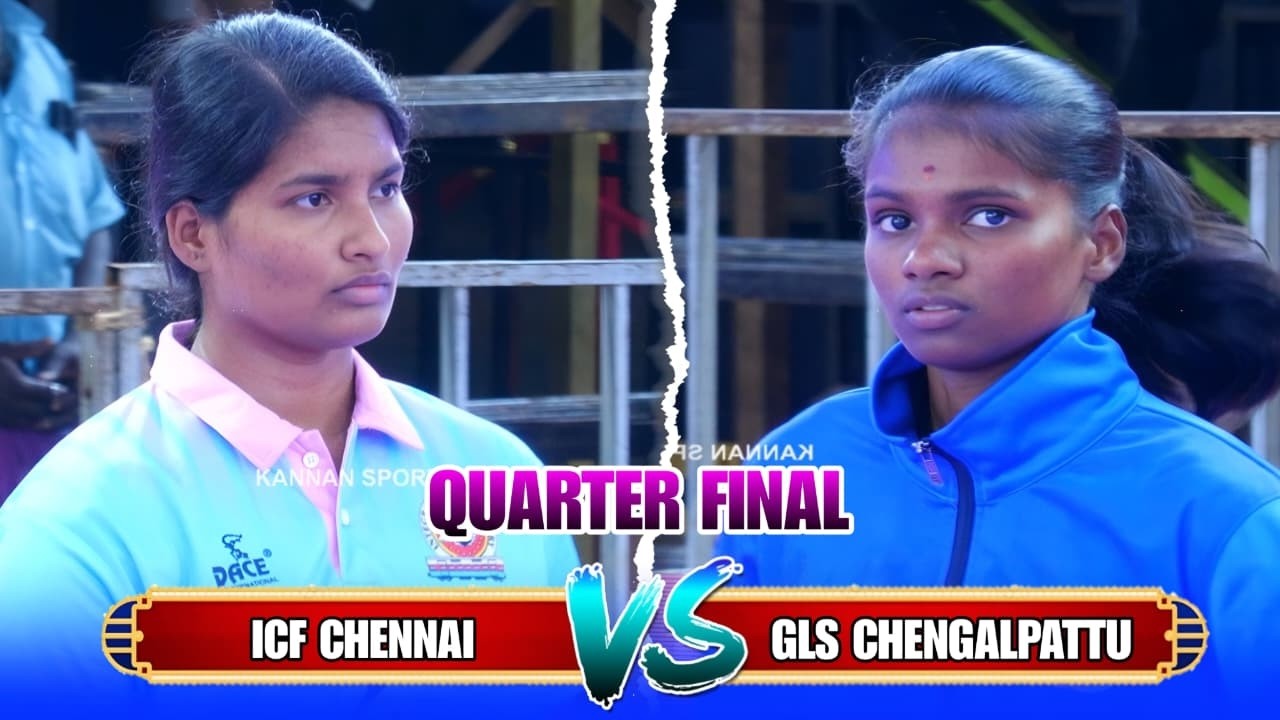QF-ICF CHENNAI vs GLS CHENGALPATTU @SAIDAPET CHENNAI KABADDI MATCH