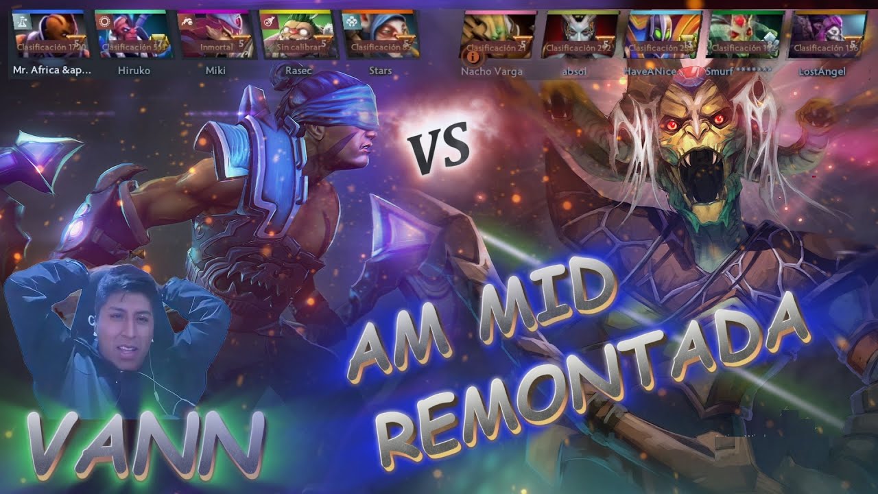 💥 VANN DESTROZA a una MEDUSA con su ANTIMAGE MID – Remontada Épica 🔥 | Dota 2