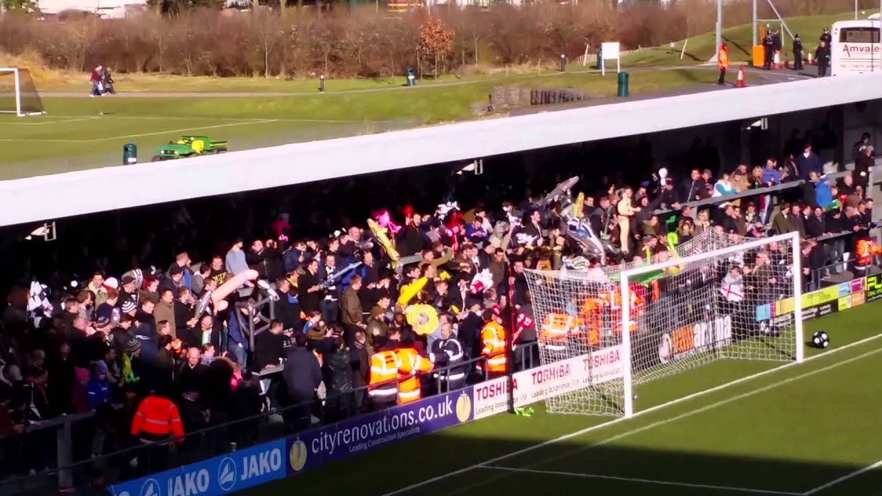 Grimsby Town FC - The Barnet Inflatable Invasion