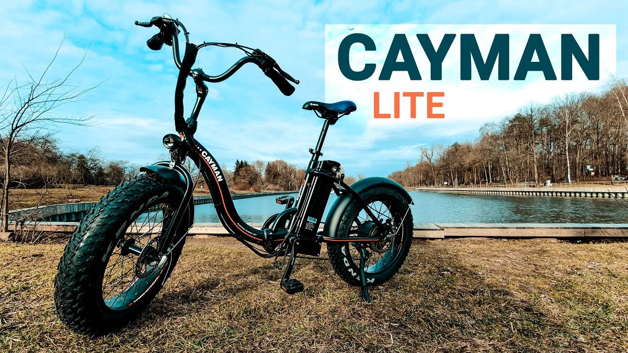 Надёжный и недорогой электро фэтбайк Cayman LITE | 500W 10Ah