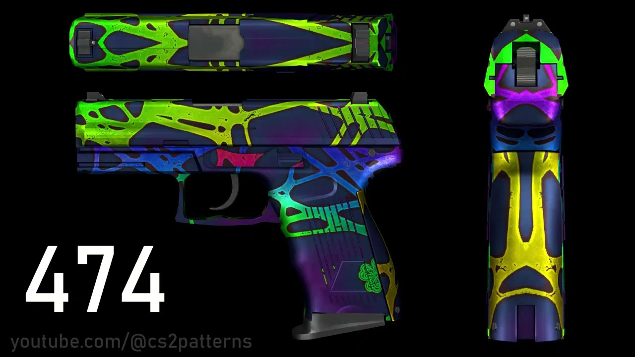 P2000 | Acid Etched - ALL 1000 PATTERNS CS2