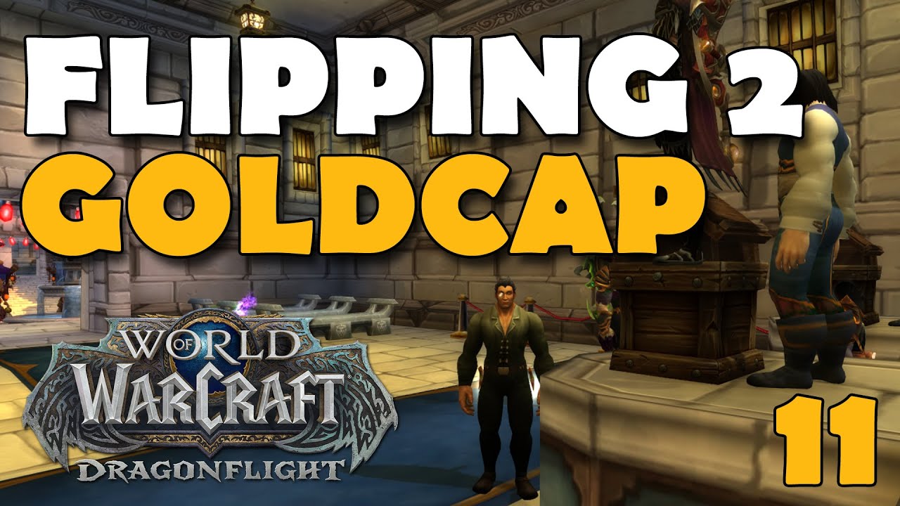 Flipping To Goldcap AH ONLY Challenge World of Warcraft - ep 11