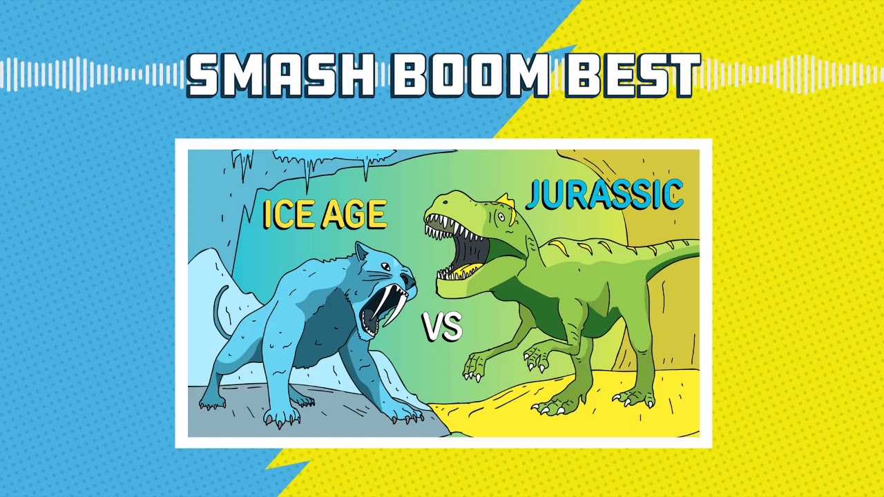 Ice Age vs Jurassic | Smash Boom Best, a debate podcast for kids