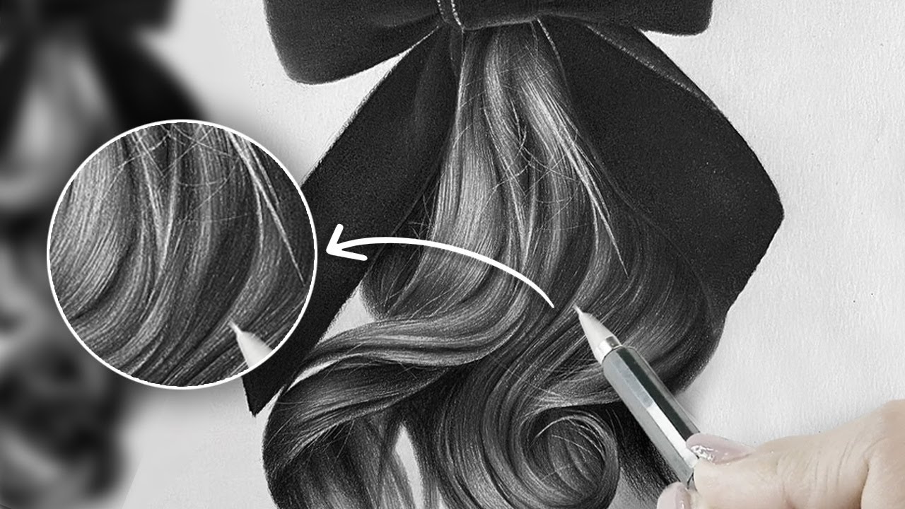 The ONLY Indentation Technique you ever NEED to Draw Wavy Hair
