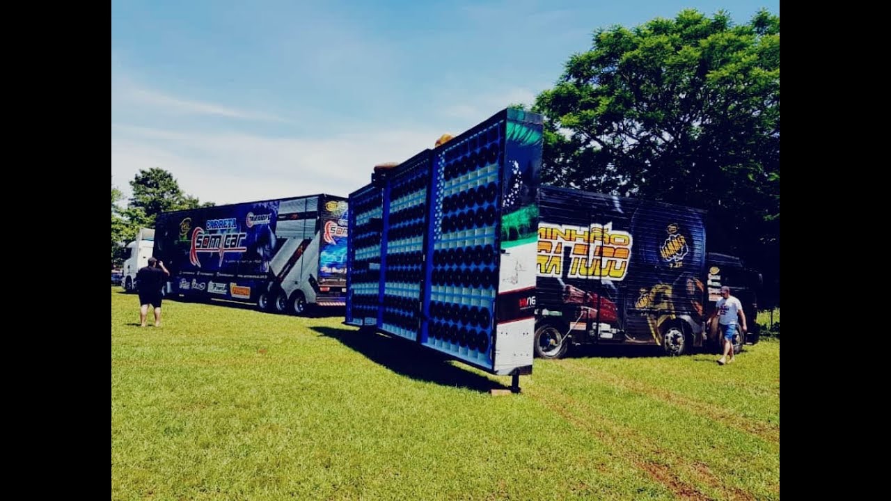 Caminhão Quebra Tudo & Carreta Somcar Frente a Frente No Paraguay 🚛🔊🎶👊🇵🇾