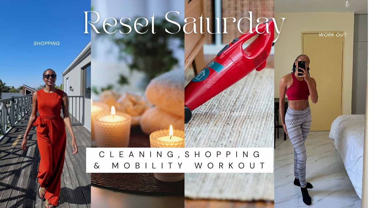 PRODUCTIVE SATURDAY | MOBILITY TRAINING, HOUSE SHOPPING & CLEANING