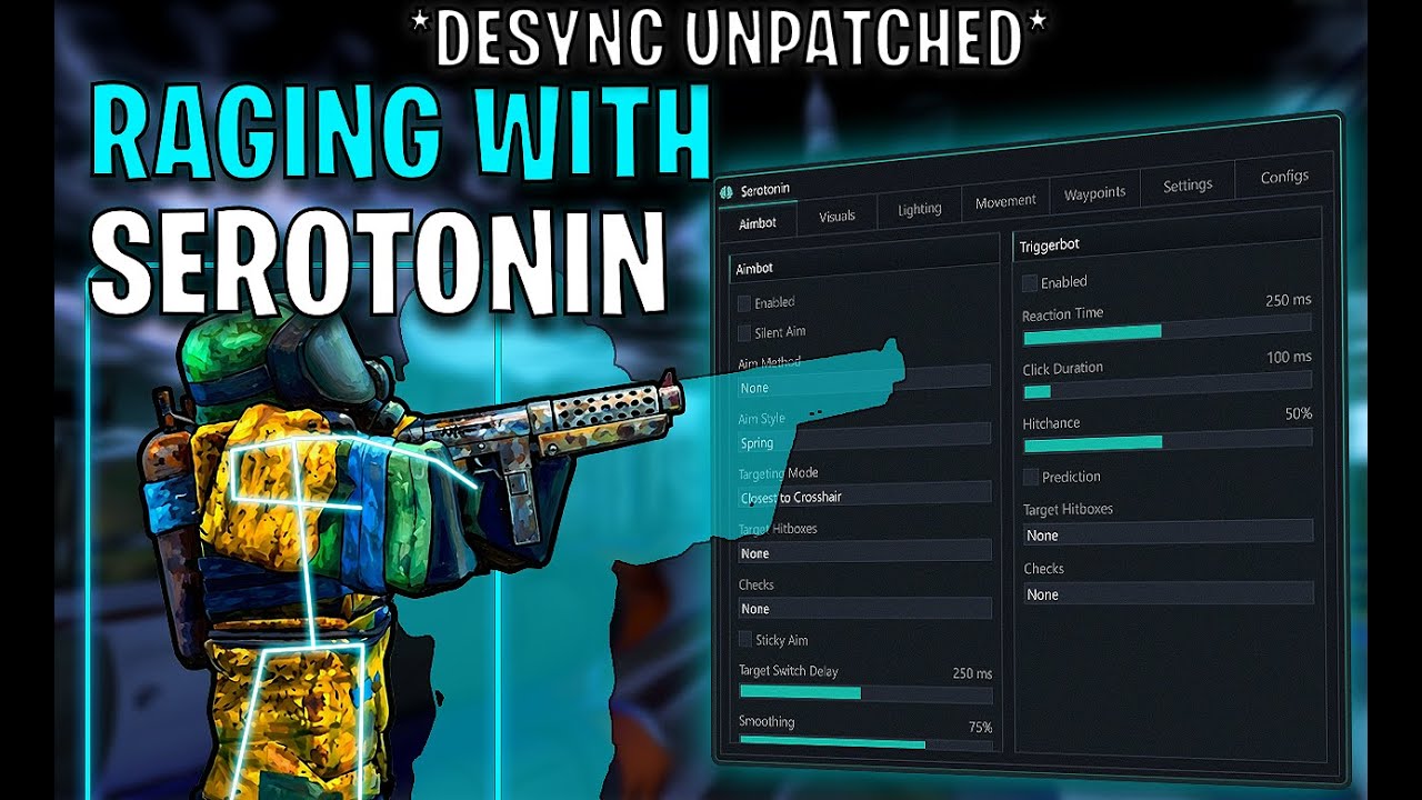 USING NEW DESYNC TO GO INVISIBLE AFTER ROBLOX PATCH IN FALLEN SURVIVAL | SEROTONIN UNDETECTED