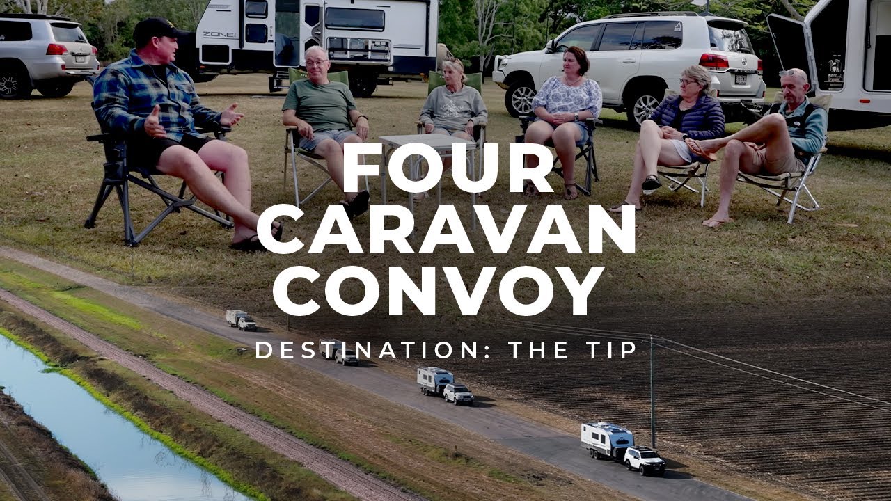CARAVAN CONVOY! All Zone RV caravan models convoy to The Tip of Australia - Cape York bound | S1 EP2