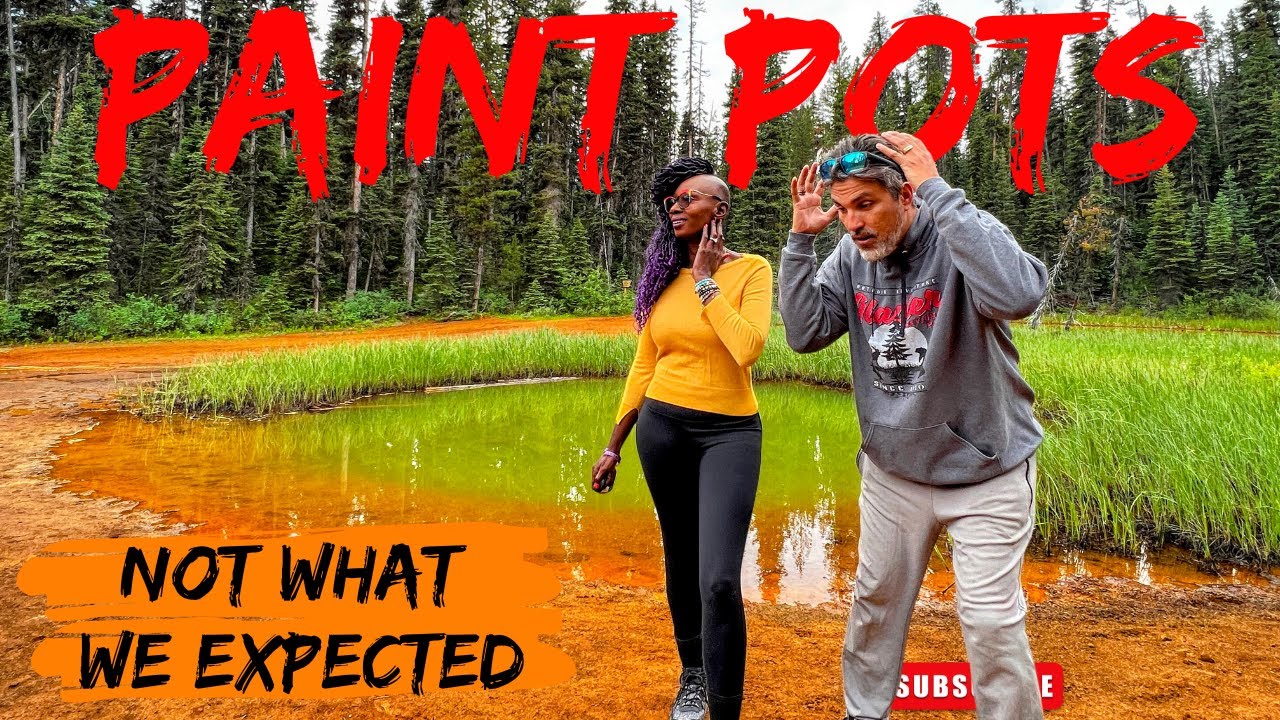 WAS IT EVEN WORTH THE HIKE | Paint Pots Kootenay Park | A muddy mess (vanlife)
