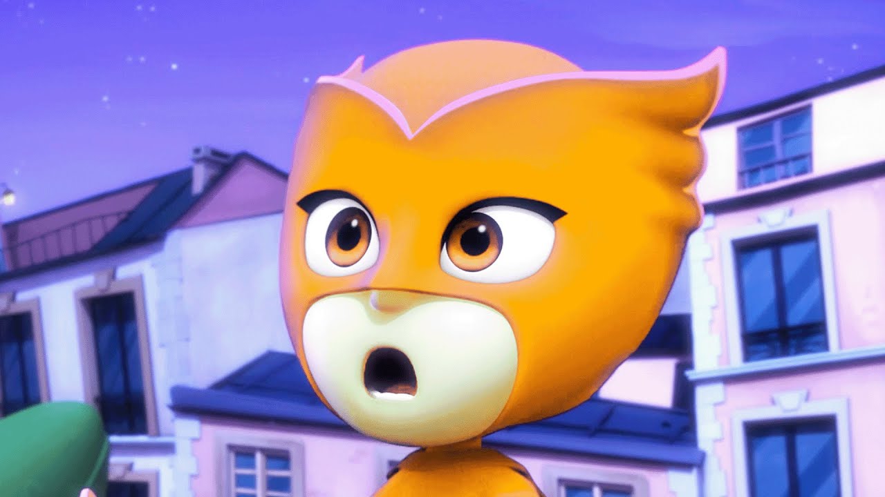 Orange Owlette | Catboy and the Pogo Dozer | PICK YOUR FAV COLOR | PJ Masks Funny Colors