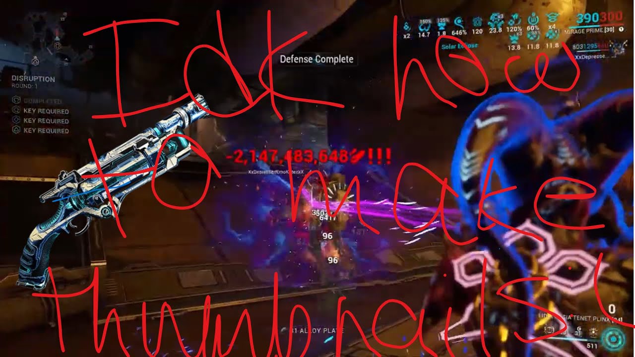 Plinx + Pistol Acuity = Easy -2,147,483,648 Damage on a DEMOLYST | Tenet Plinx Disruption Level Cap