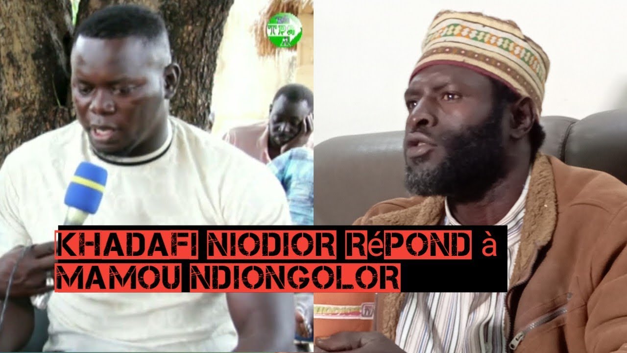 Khadafi Niodior répond à Mamou Ndiongolor sur des mots qu'il a prononcé dans interview 