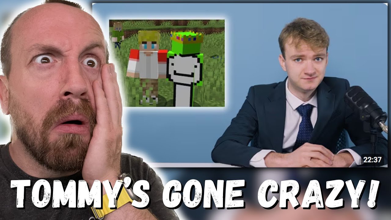 TOMMY'S GONE CRAZY!!! TommyInnit Dream SMP Musical | This Is The Internet (REACTION!!!)