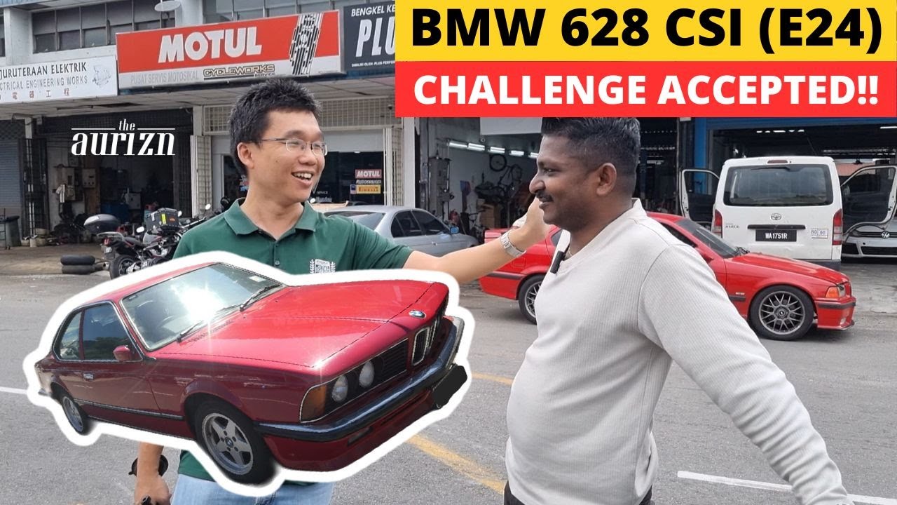 Can Thana revive this BMW 628 CSi that has not moved for two years? | EvoMalaysia.com