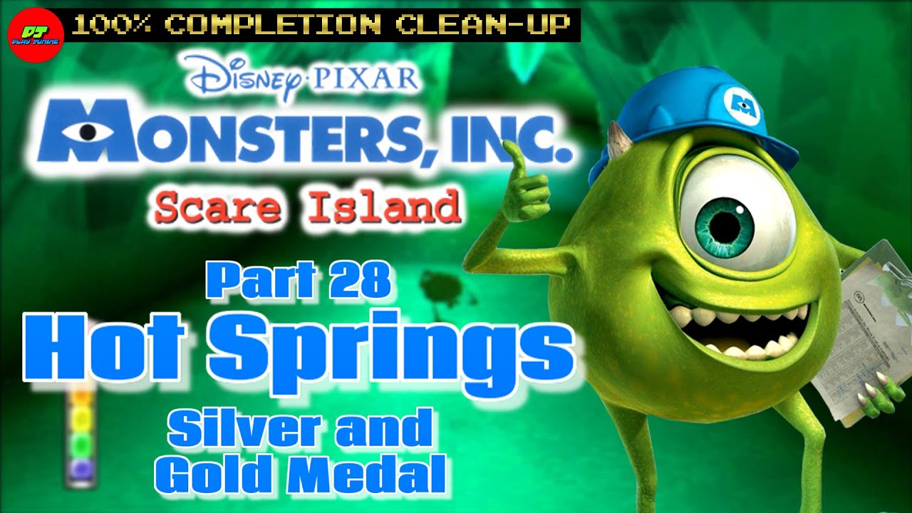 Monsters Inc. Scare Island: Part 28 - Hot Springs (Silver and Gold Medal)