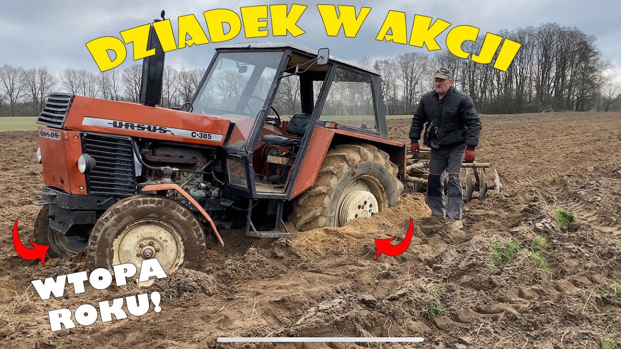 🔞‼️Wtopa Roku‼️| Młody Nie Dał Rady | Pęknięty Łańcuch |Ursus c385| Ursus c330