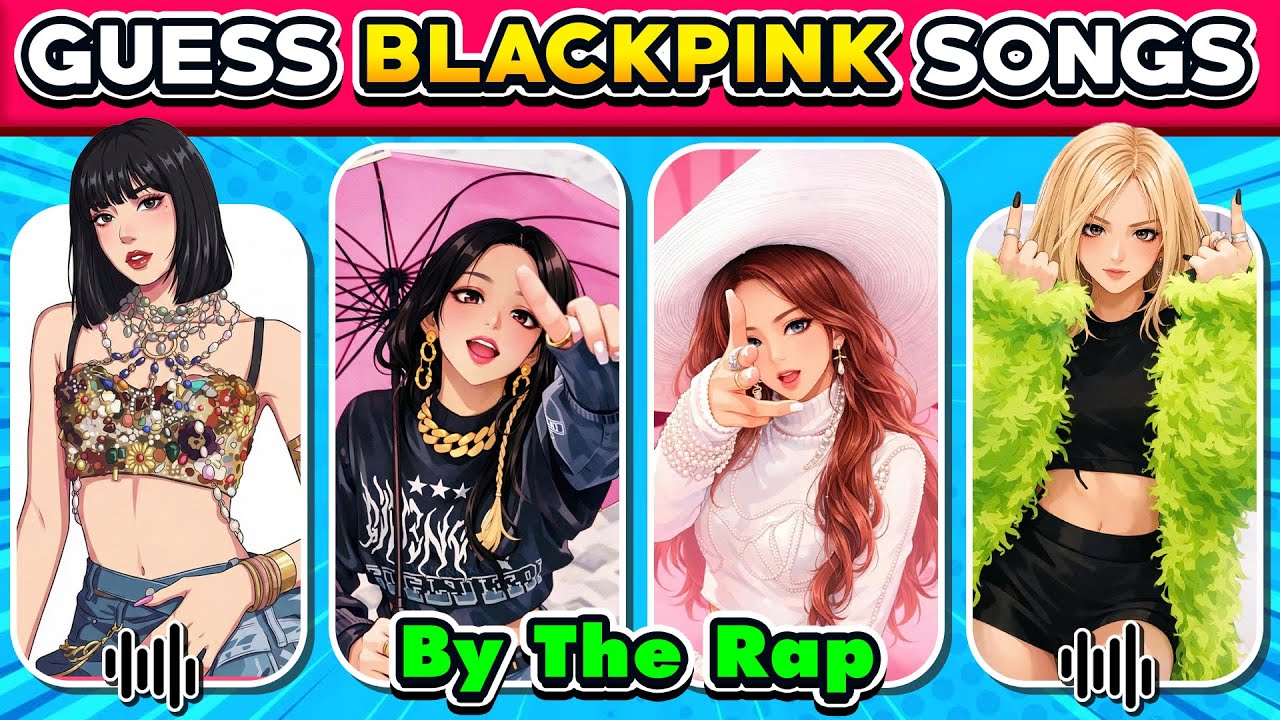 [СЛОЖНАЯ ИГРА]🔥 Угадайте песни BLACKPINK по рэп-партии🎤 Только настоящие BLINK смогут пройти🖤🩷