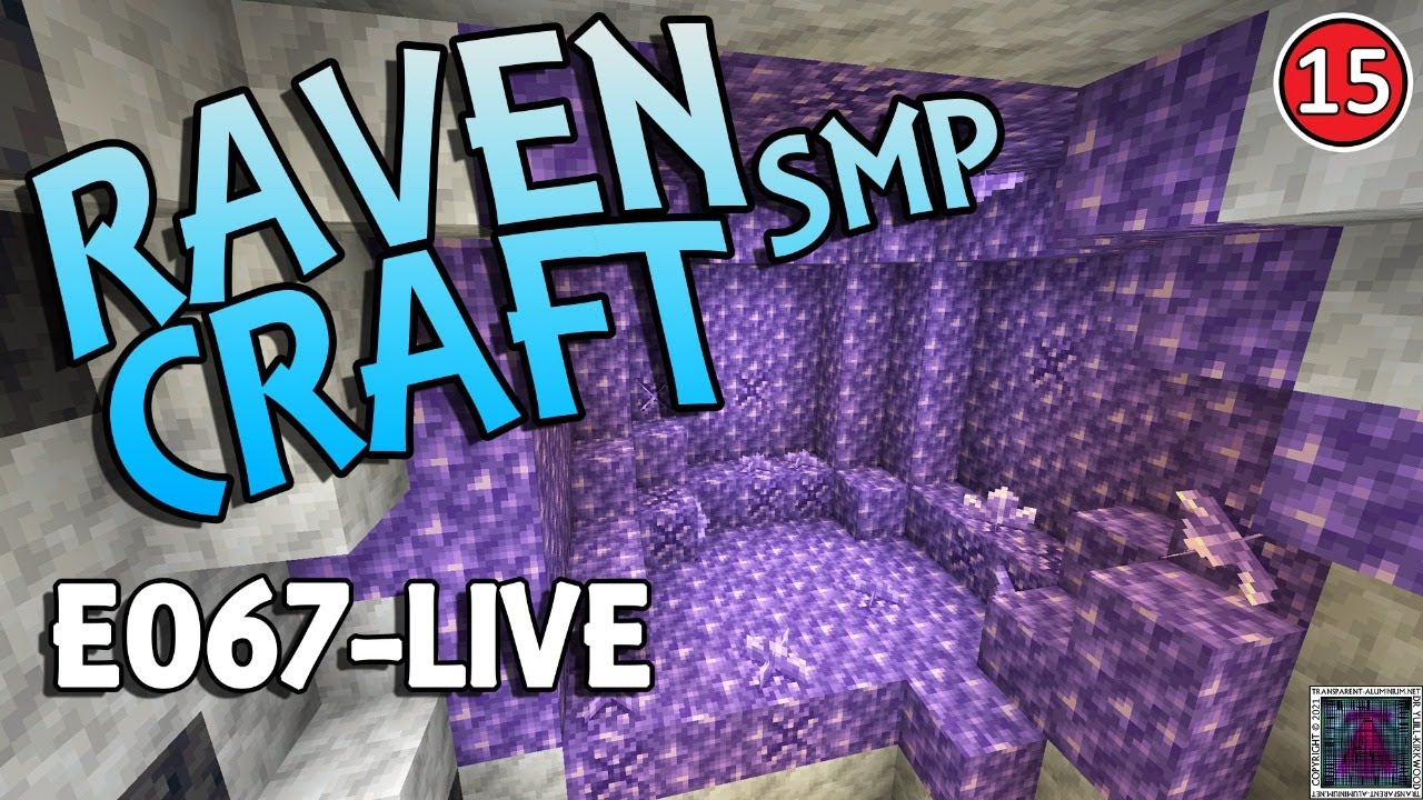 RavenCraft E067 - Searching for an Amethyst Geode - 1.17
