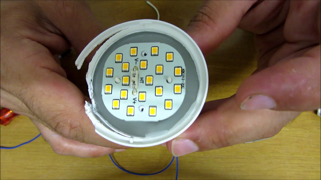 Programmed obsolescence of LED bulb, fix it !