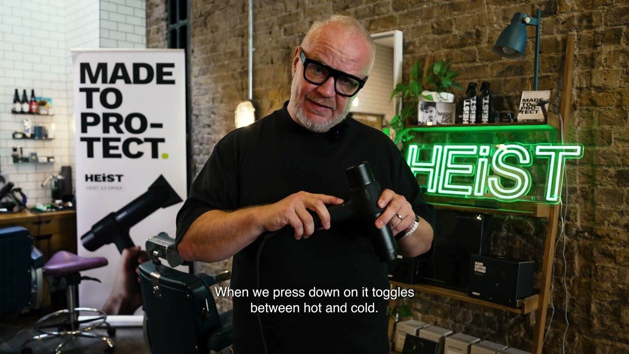 Heist 3.0 Dryer | What Make's this Men's Hair Dryer Unique with Garry Spencer?