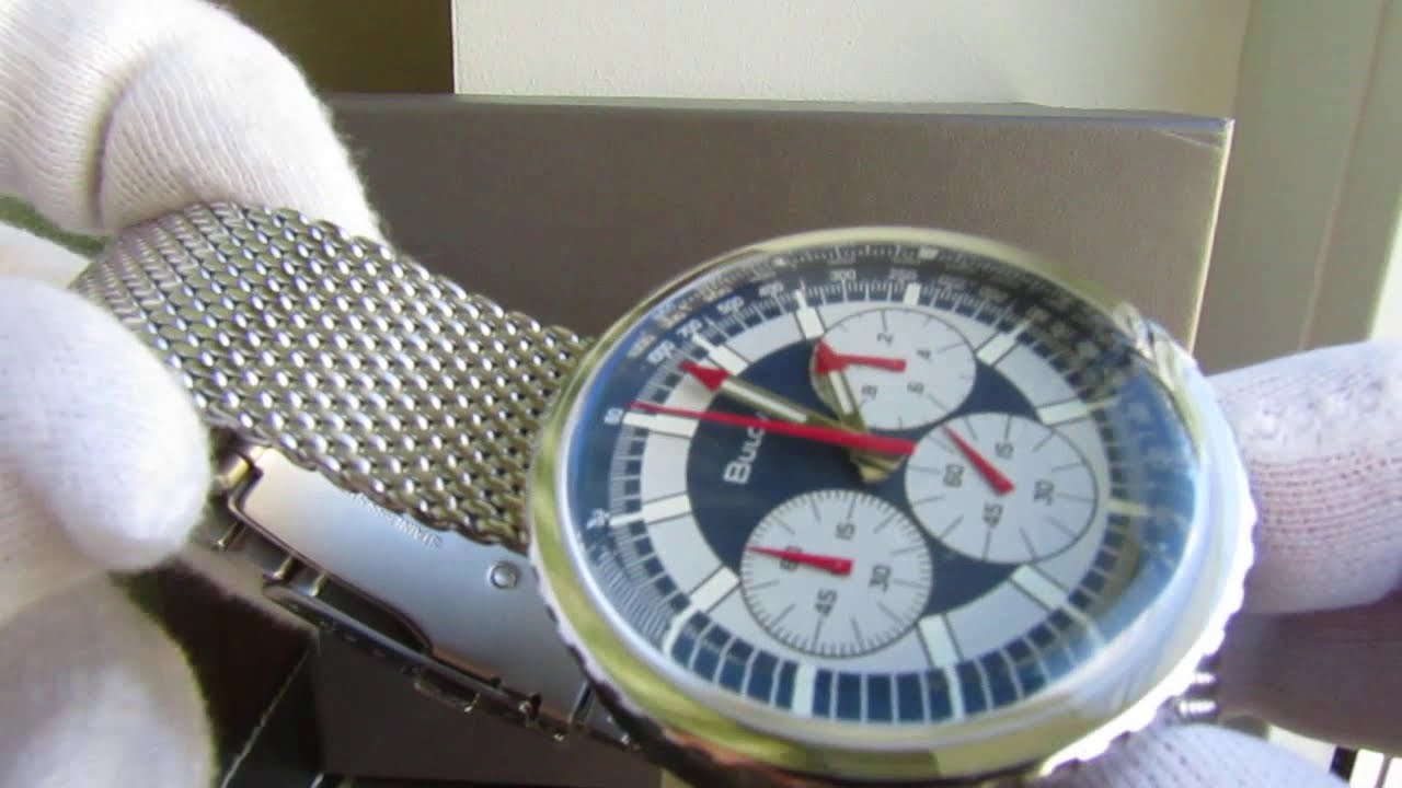 Bulova 96K101 Special Edition Chronograph C Boxed Set from the Archive Series