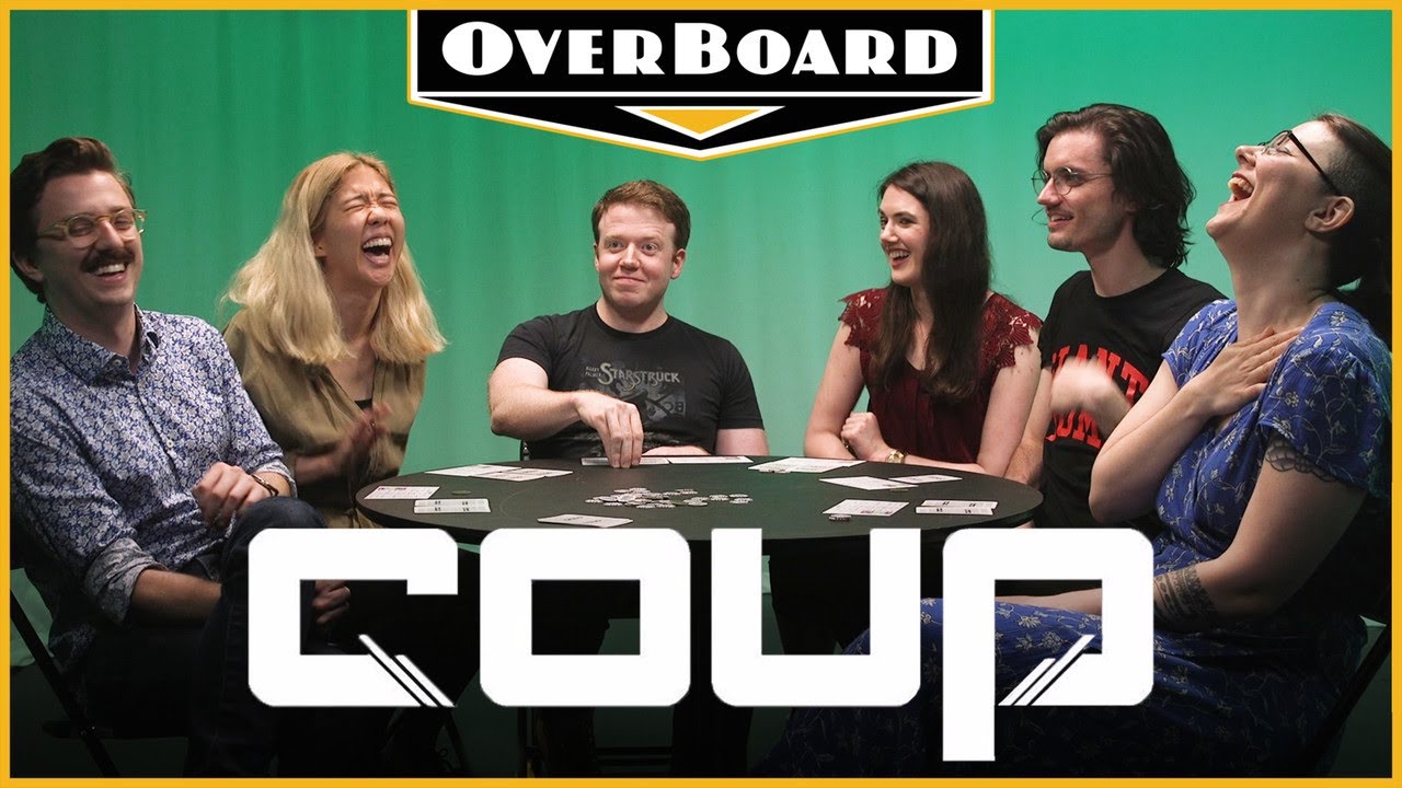 Let's Play COUP feat. Brennan Lee Mulligan from CollegeHumor | Overboard, Episode 12