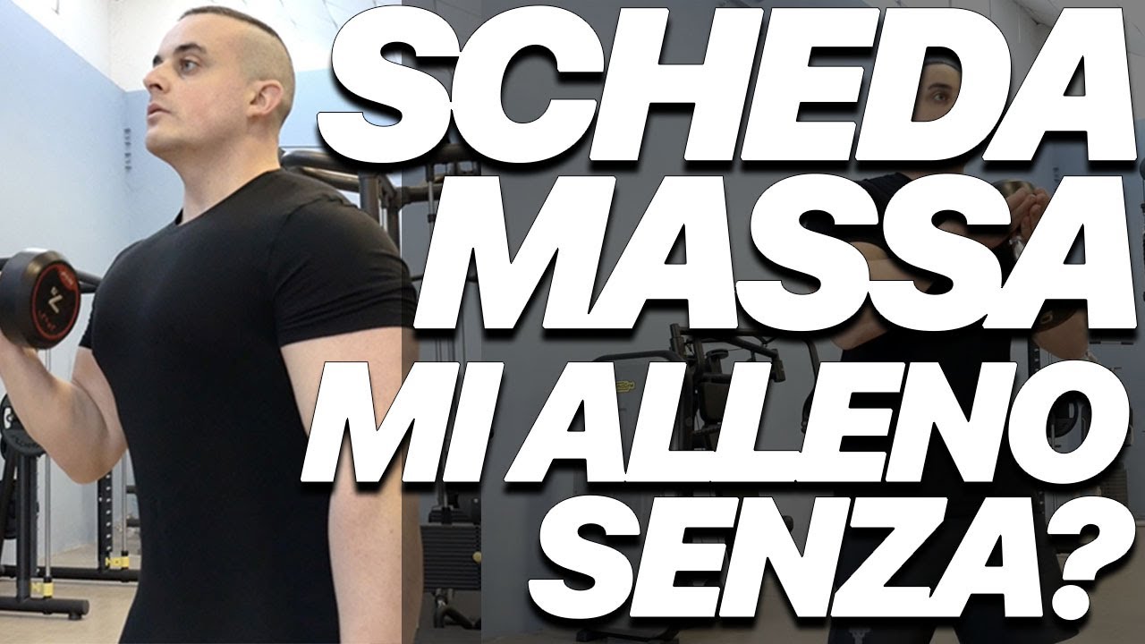 Scheda Massa Muscolare: Puoi Allenarti Senza + 1 Trucco (Casa/Palestra)