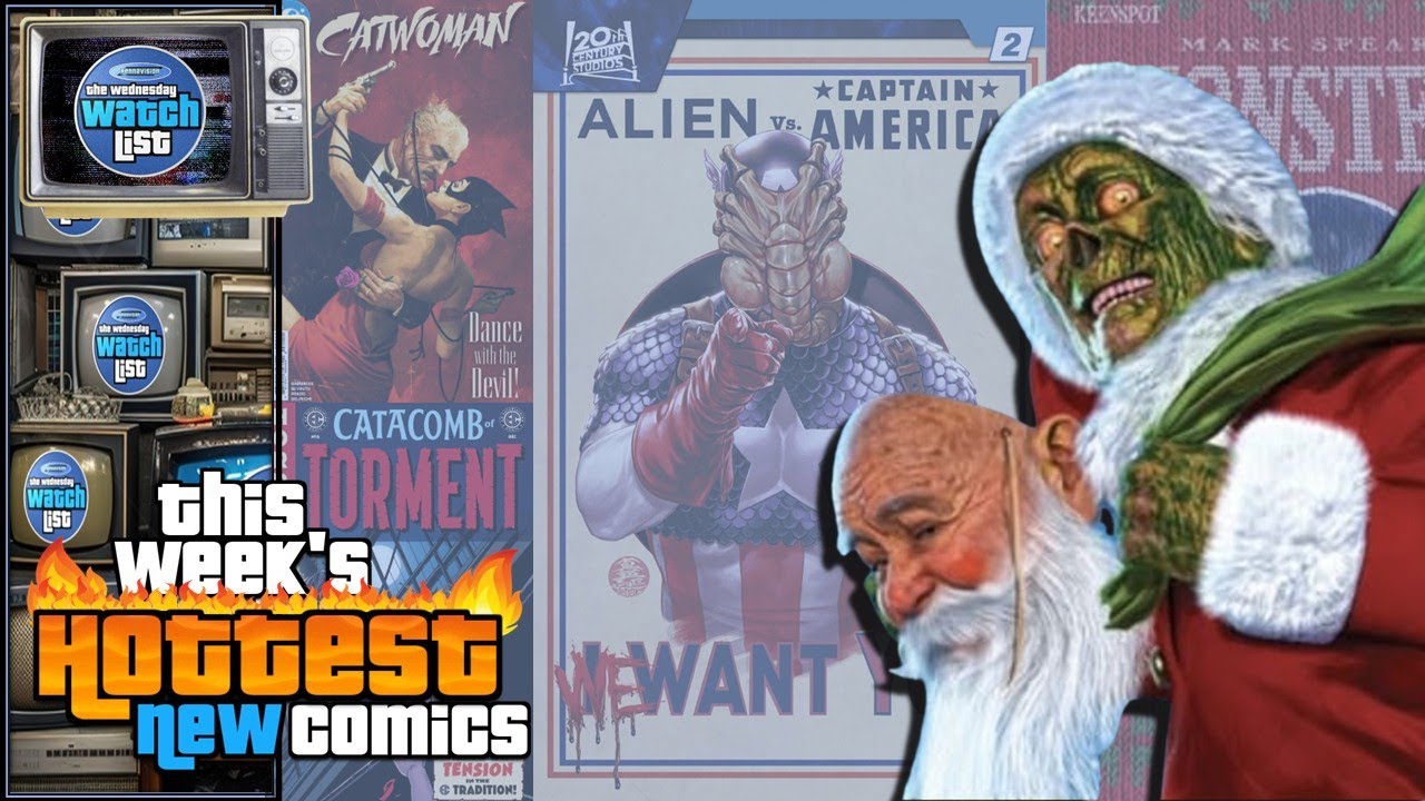 This Week's Hottest New Comic Book Releases! 🔥 Wednesday Watch List 🔥  12-17-25