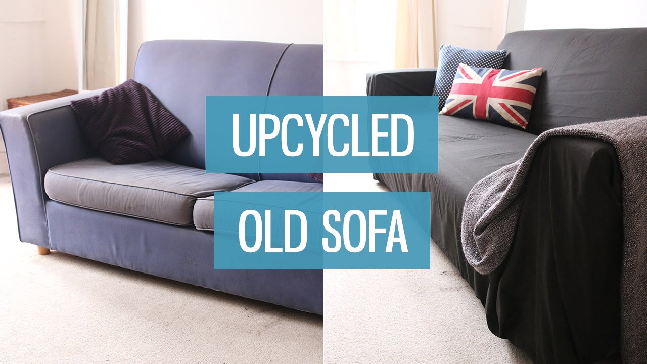 Old sofa makeover &ndash; upcycling DIY | CharliMarieTV