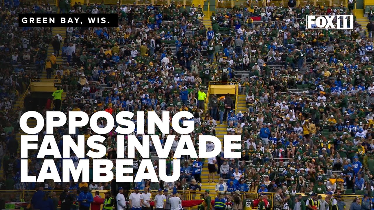 Sea of blue at Lambeau for Packers-Lions sparks debate on ticket sales to opposing fans