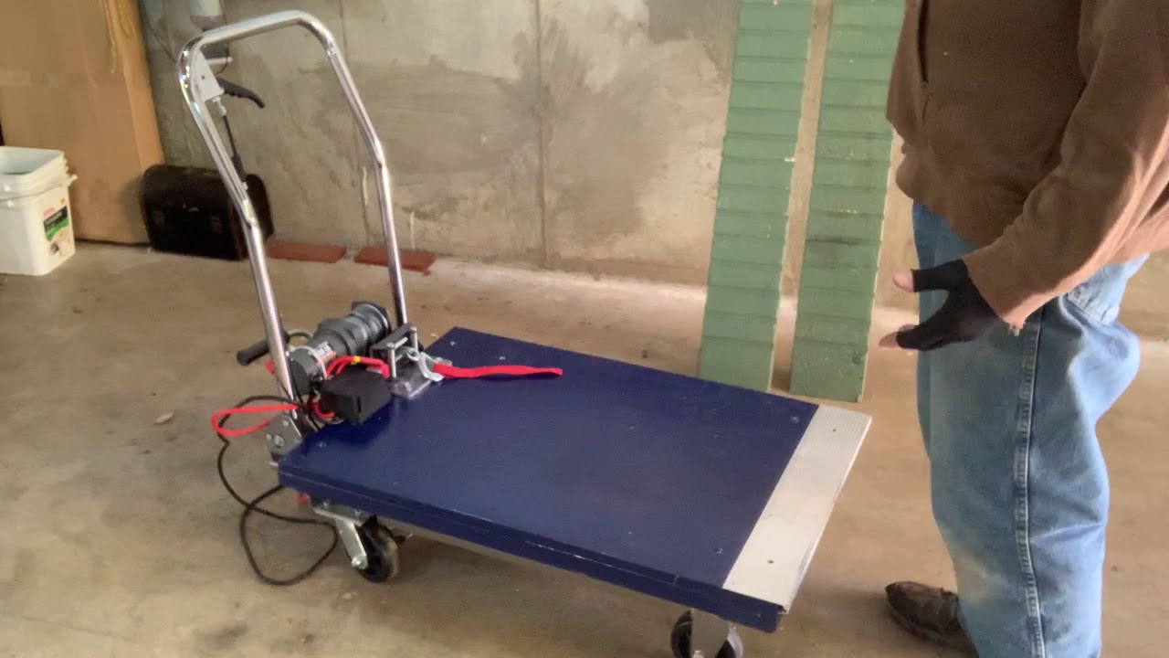 Hydraulic Table Cart Modification part 1