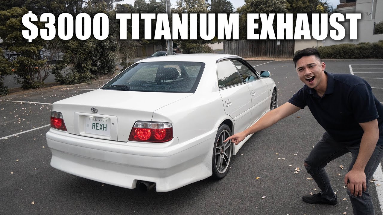 1JZ-GTE TITANIUM EXHAUST RAW SOUND!! [TOYOTA CHASER] *It's Perfect*