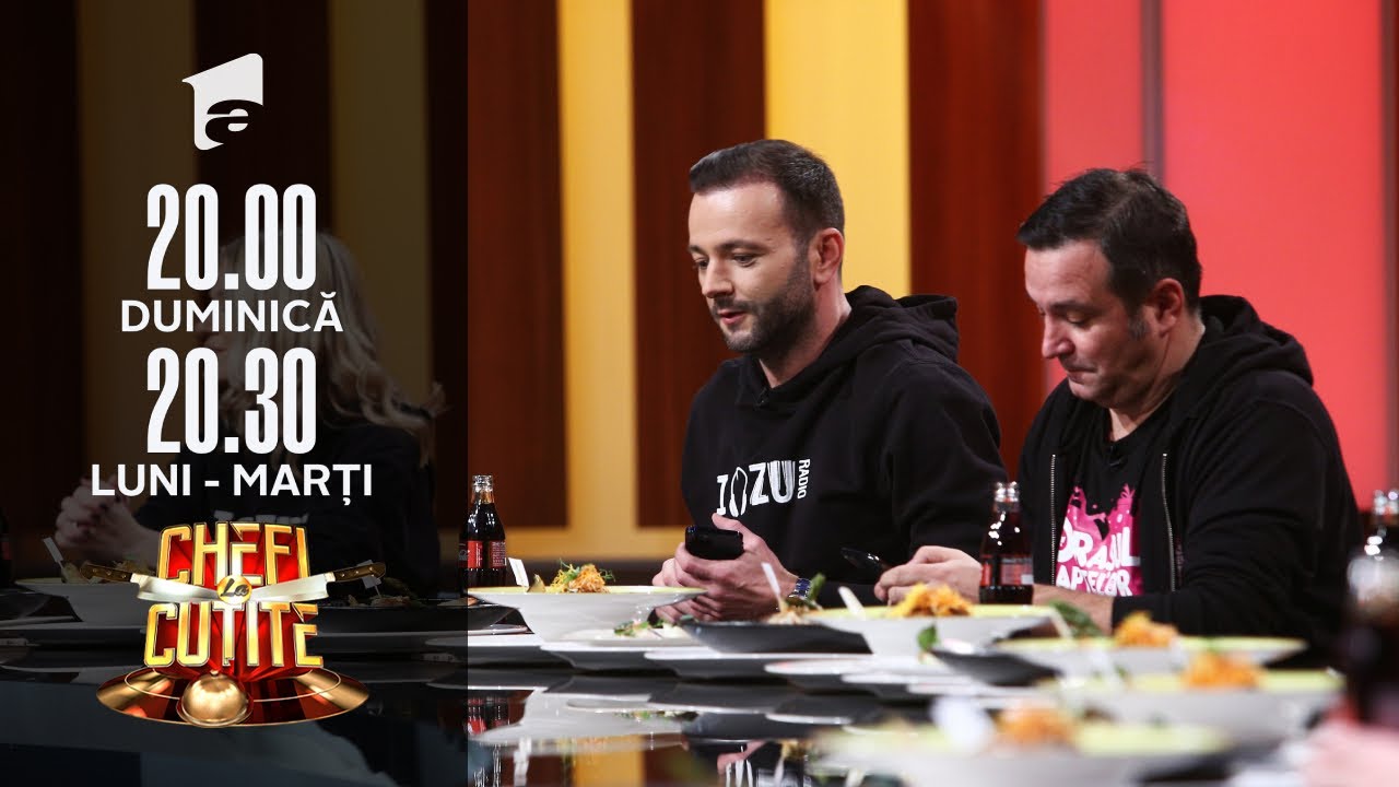 Preparatele, degustate de echipa Radio ZU! Emoții maxime pentru concurenți | Chefi la cuțite