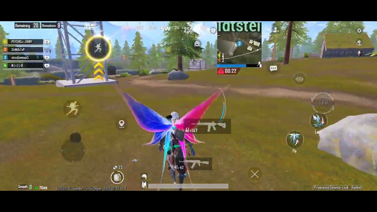 Classic match, ❓ 8 finishes ❓ in  livek PUBG GAME 🎯 #pubgmobile in gaming with esport players #