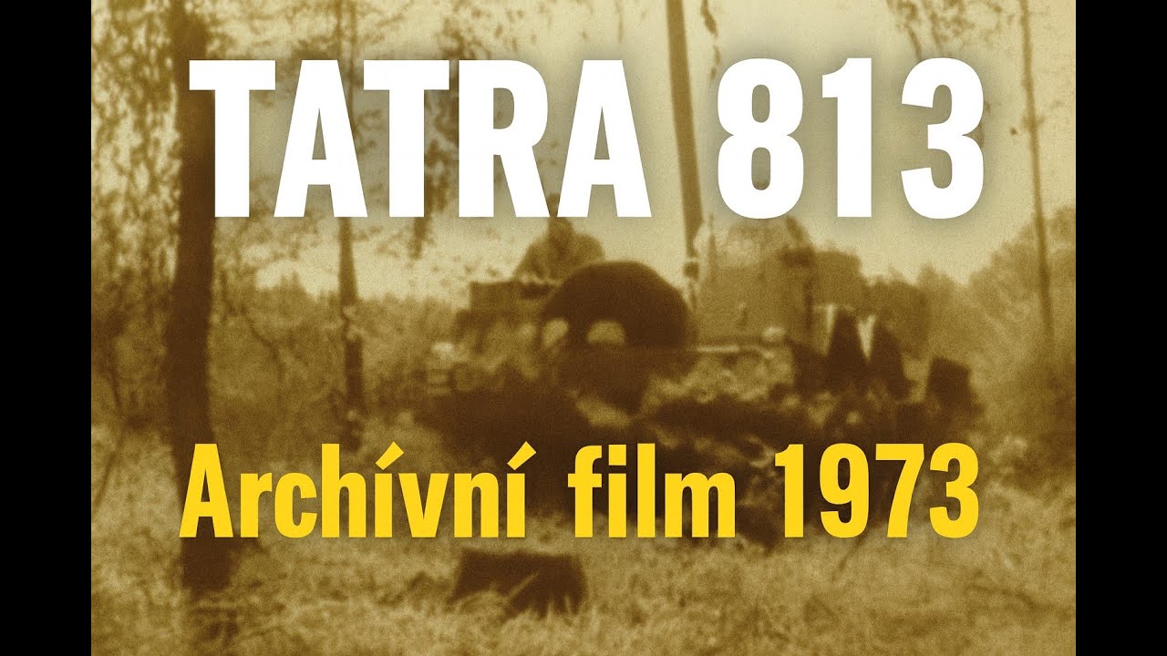 Tatra 813 – Největší z řady (1973, digitalizovaný film z Kopřivnice, 16mm originál)