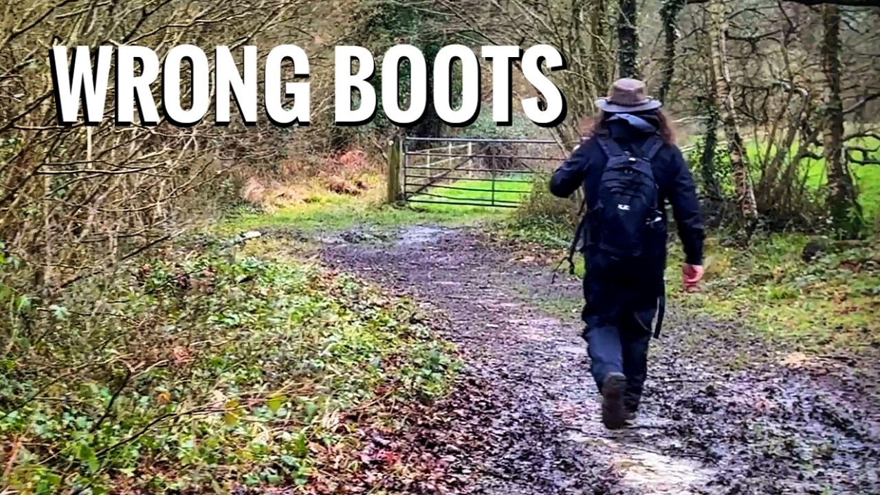 I Wore the Wrong Boots for This Muddy Winter Walk | Dorset Walk & Live Music Evening