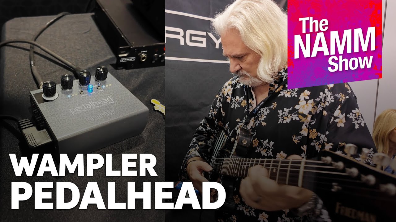Wampler Pedalhead Amp Modeler на выставке NAMM 2026