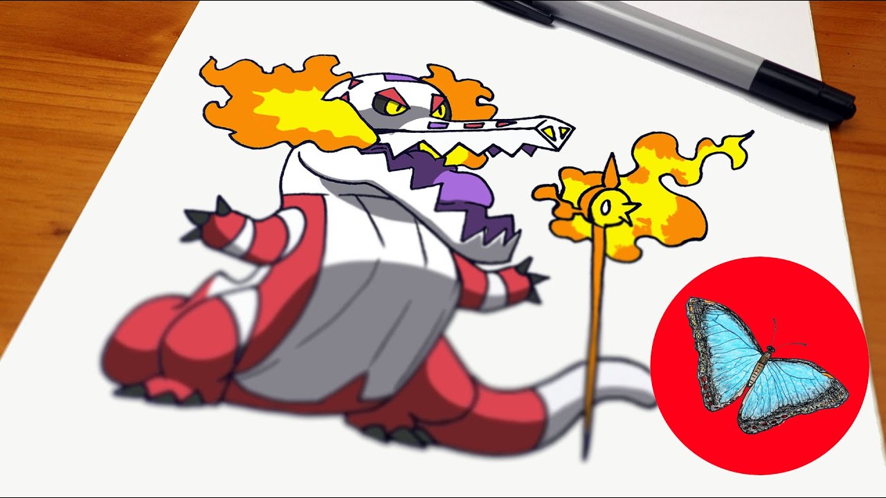 How To Draw Pokemon - Skeledirge