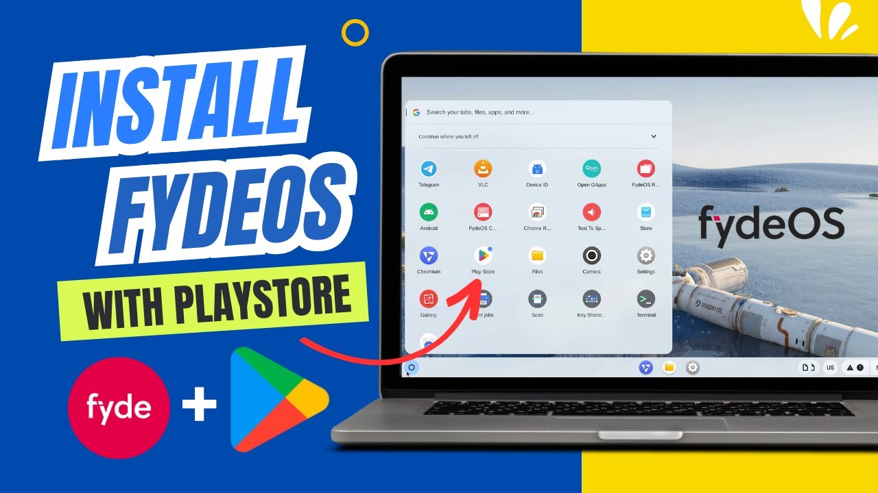 Install/Dual Boot FydeOS on Windows PC | ChromeOS Alternative