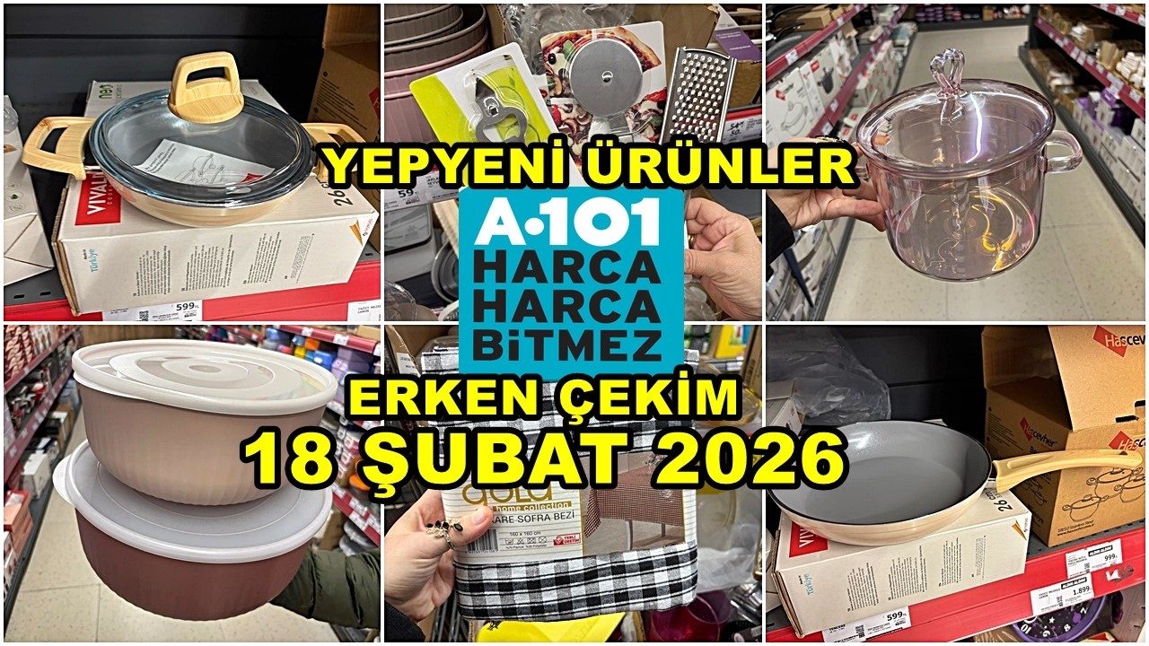 A101’E KOŞUN 💃/ERKEN ÇEKİM 18 ŞUBAT 2026💃İLK BİZ GÖSTERİYORUZ/İLK SEN GÖR🔥A101 BU HAFTA COŞUYOR!🔥