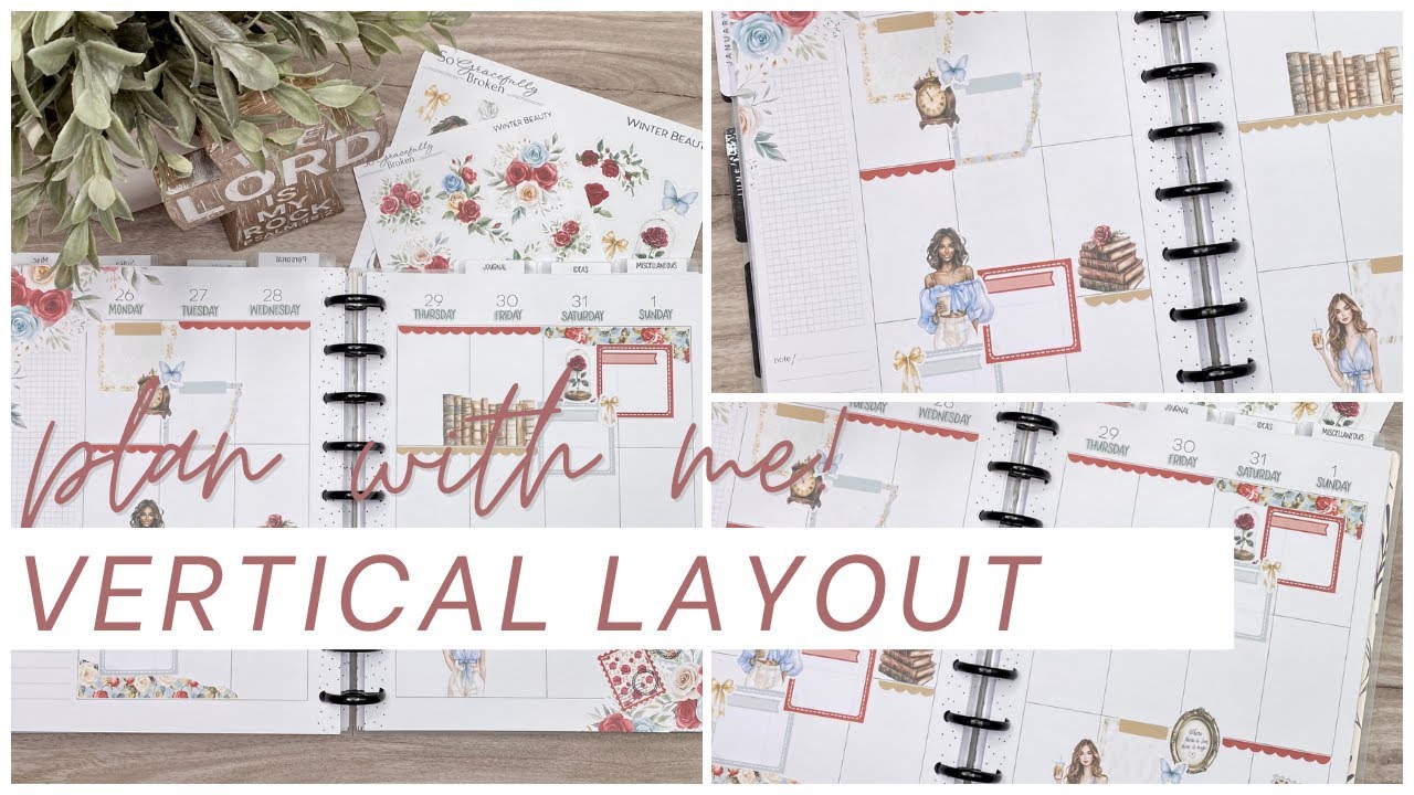 Планируйте вместе со мной! | Классический вертикальный ежедневник Happy Planner | 26 января - 1 ф...