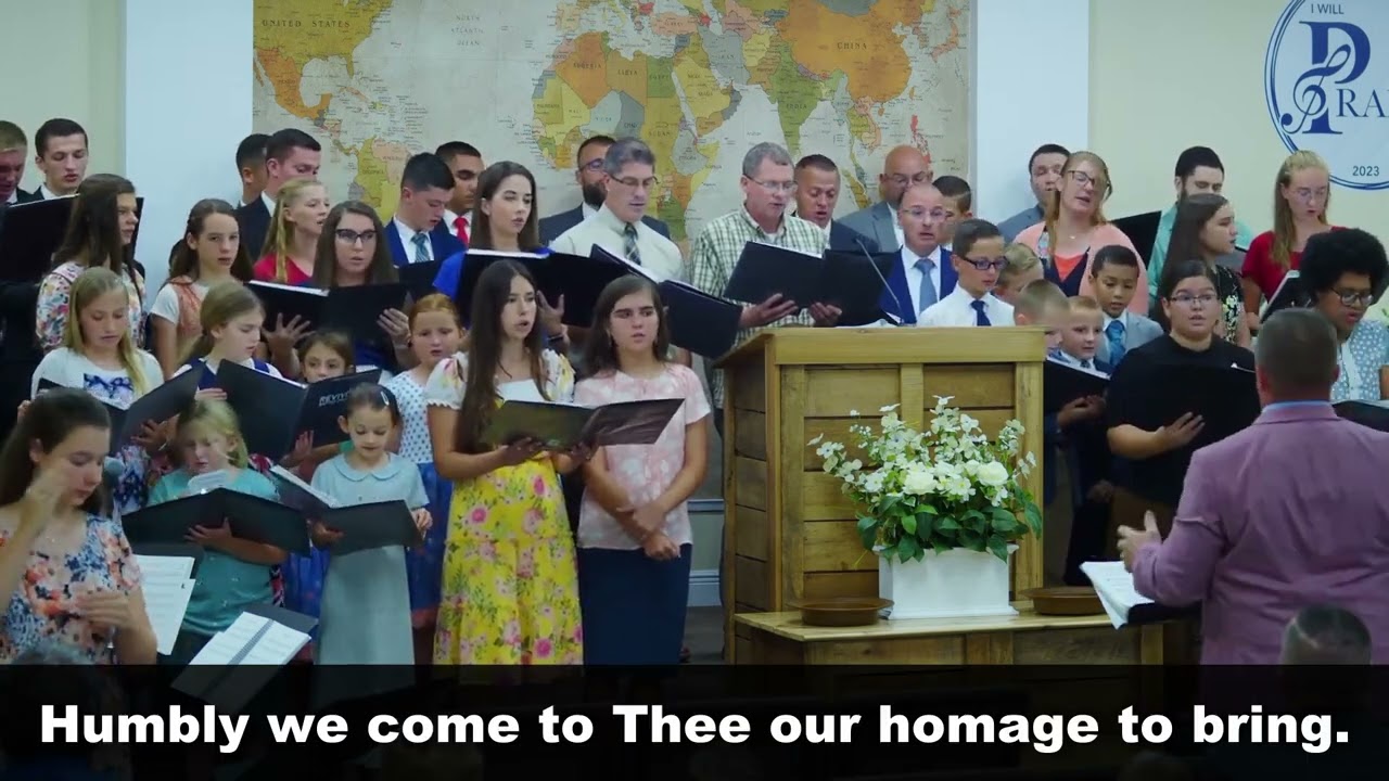 Be Thou Exalted - With Lyrics - Congregational Singing - Revival Baptist Church #oldfashioned