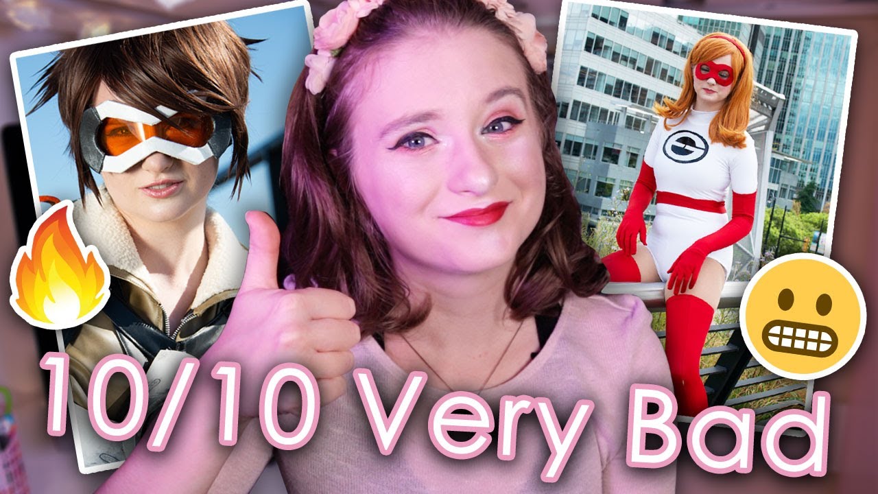 Rating My WORST Cosplay Photos | AnyaPanda